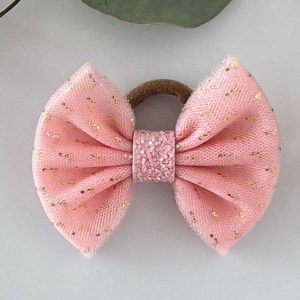 gumica-za-cop-manjsi-cop-gumica-s-pentljo-roza-marelicna-modna-princesa