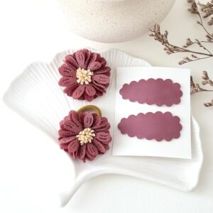 komplet-dveh-gumic-rozic-in-dveh-spangic-lasni-dodatki-gumice-za-cop-kitke-modna-princesa-dusty-roza