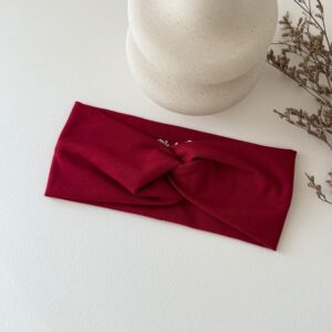 bombazni-trak-za-usesa-turban-trak-modna-princesa-temno-rdeca