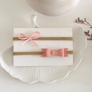 mini-pentljici-komplet-dveh-trakcev-modna-princesa-marelicna