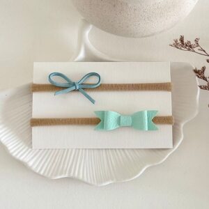 mini-pentljici-komplet-dveh-trakcev-modna-princesa-mint