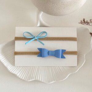 mini-pentljici-komplet-dveh-trakcev-modna-princesa-modra