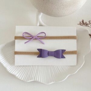 mini-pentljici-komplet-dveh-trakcev-modna-princesa-vijola